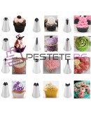 12бр сладкарски накрайници с пош